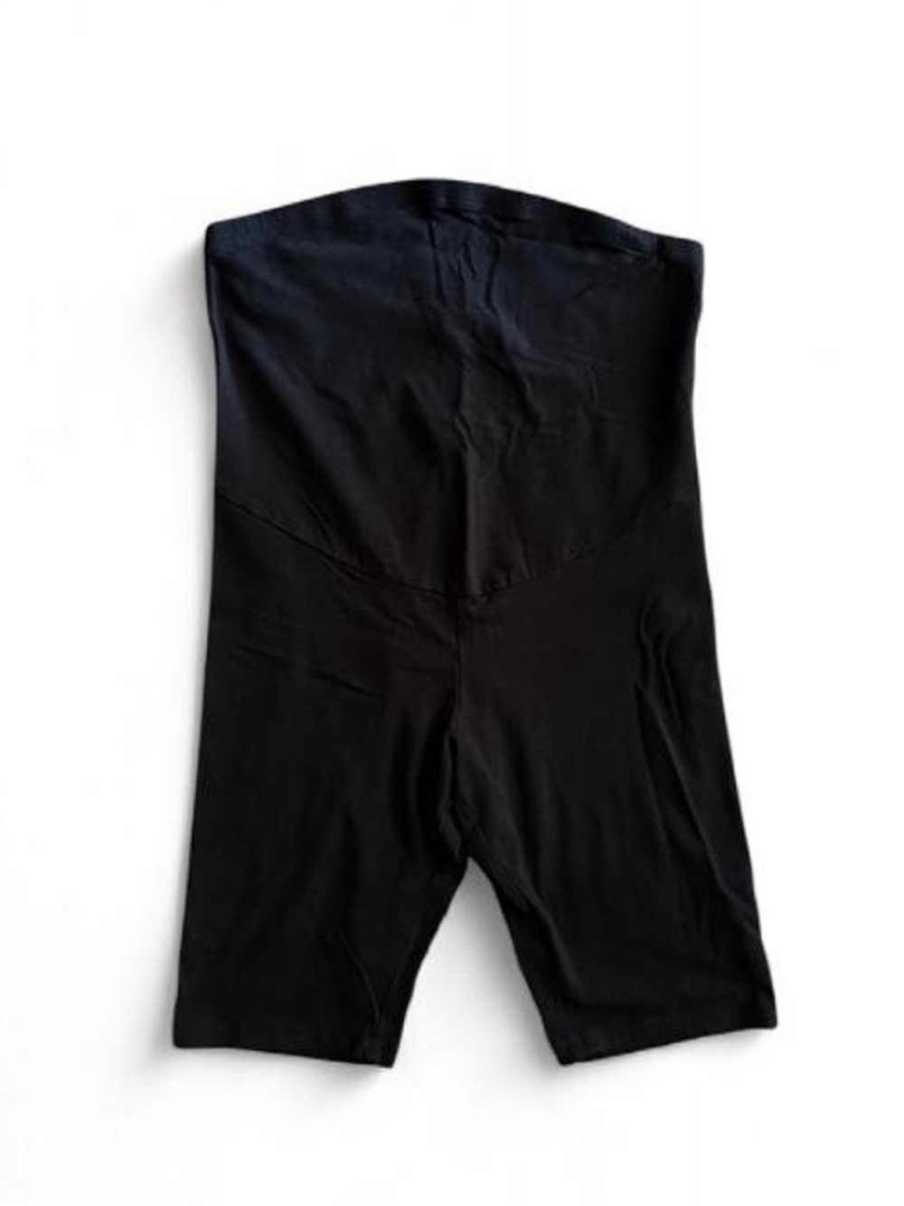 H&M Mama Black Maternity Biker Shorts